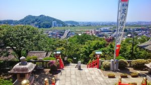 足利織姫神社からの眺望